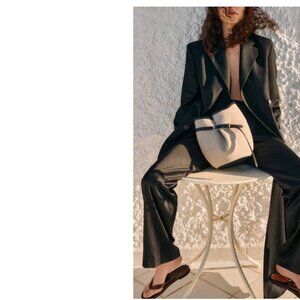 Liffner Belted Bucket Bag